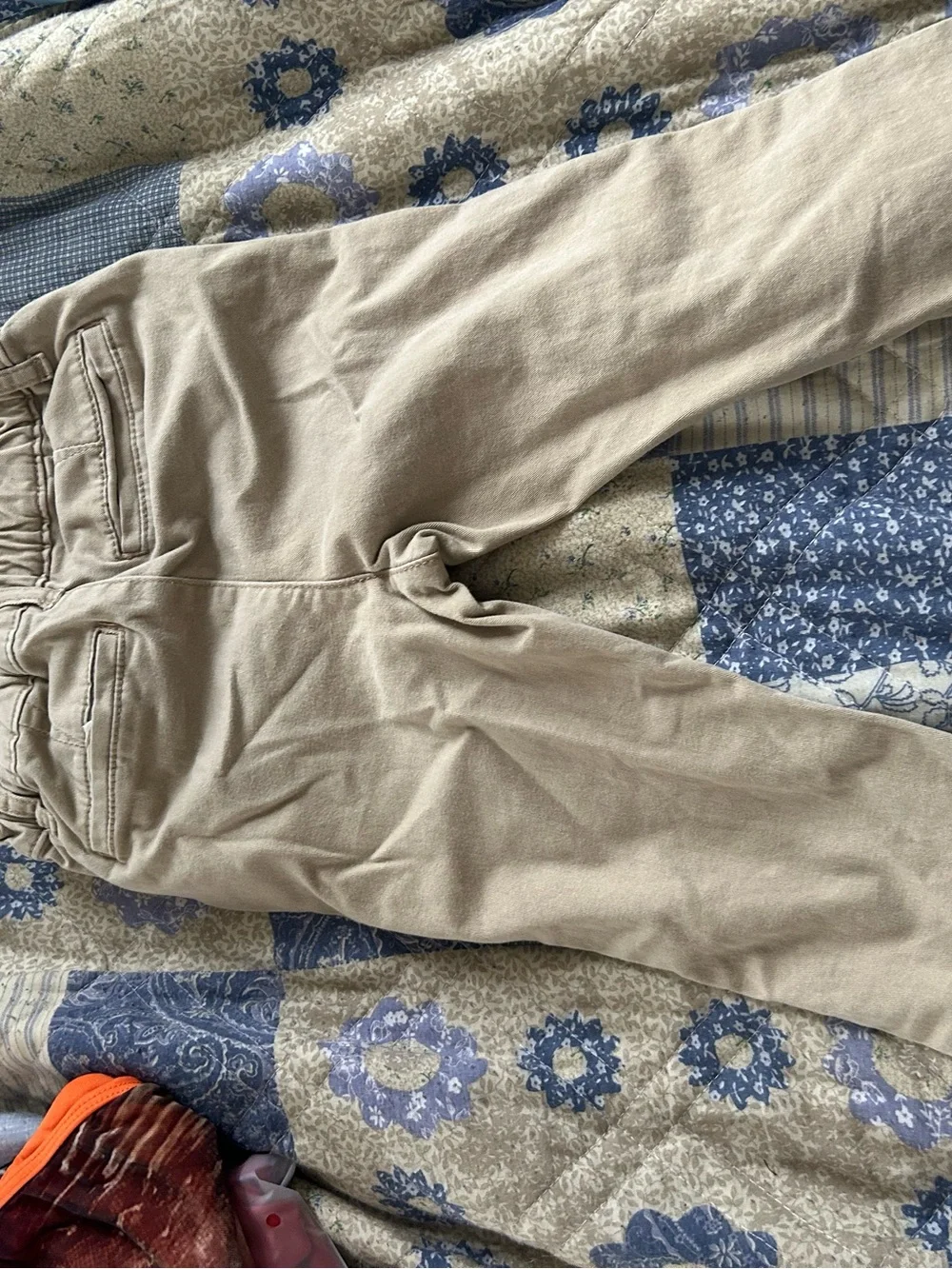 The Children's Place Beige Chino Shorts with Pink Waistband